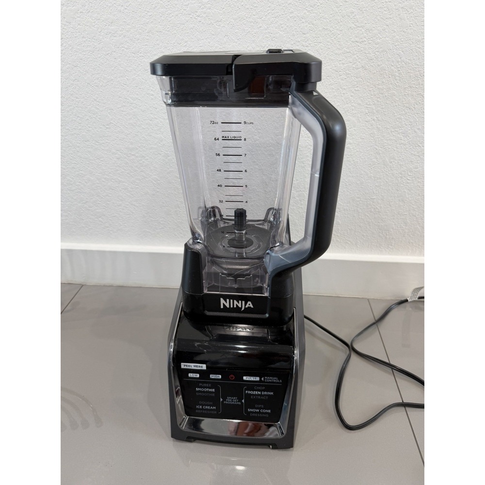 Ninja Intelli-Sense Base Blender Food Processor CT682SP Touchscreen